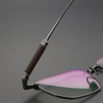 Men's Pure Titanium Eyeglass Frame, Chinese Style Large Face Fit Myopia Glasses with Natural Sandalwood Temple - Image 4